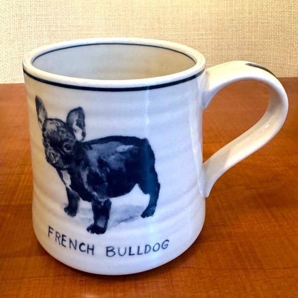 Anthropologie Dining Molly Hatch For Anthropologie French Bulldog Mug Poshmark